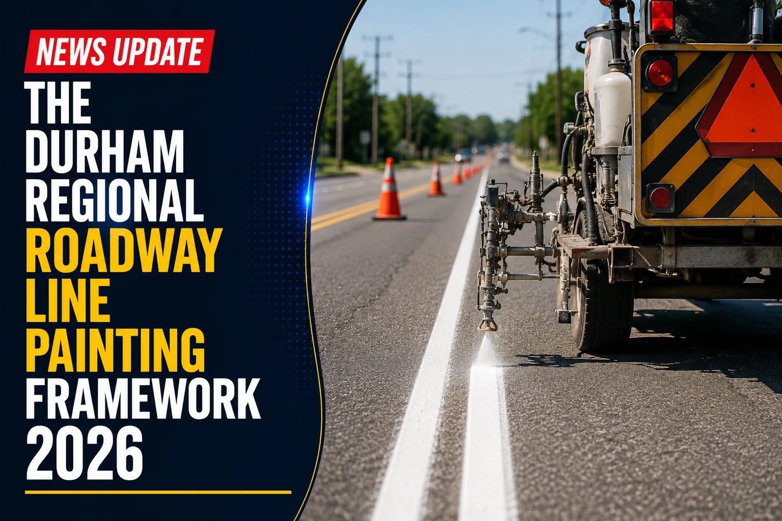 roadway line painting
