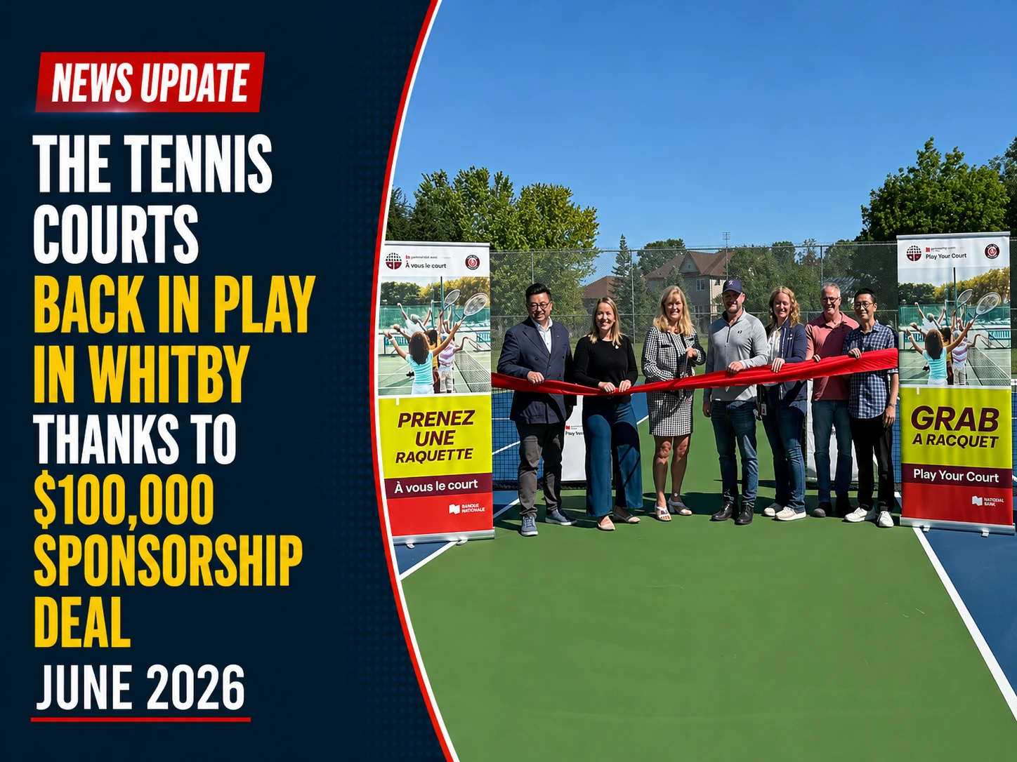 tennis courts