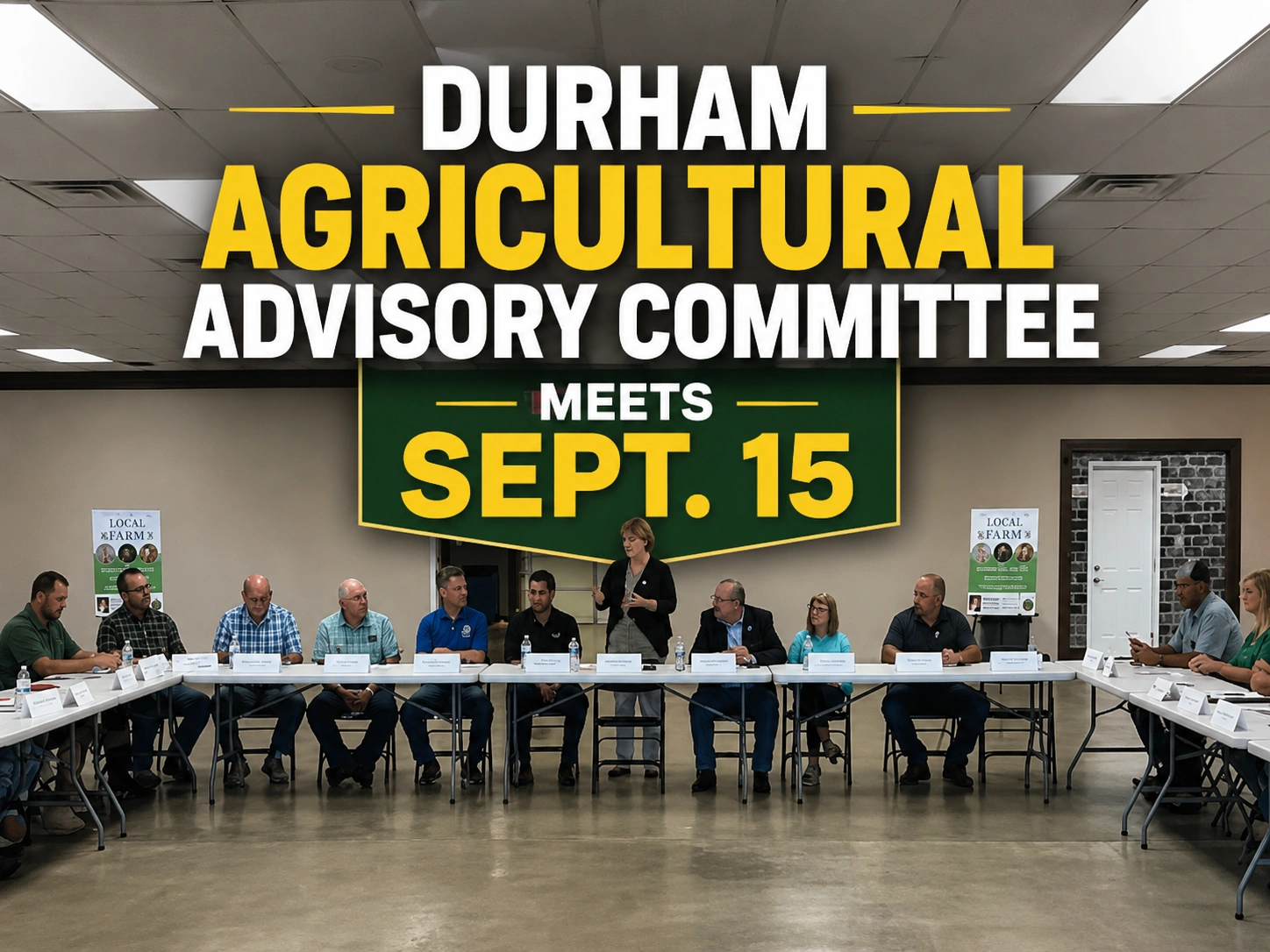 durham agricultural advisory committee meets sept. 15