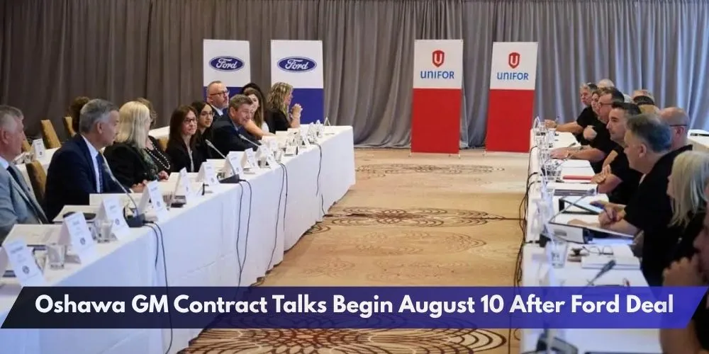 Oshawa GM Contract Talks Begin August 10 After Ford Deal