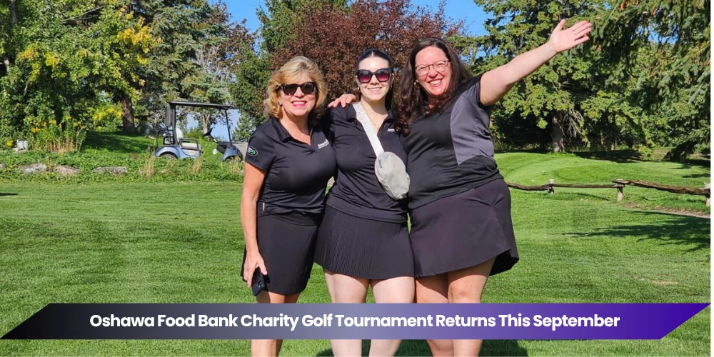 oshawa food bank charity golf tournament returns this september