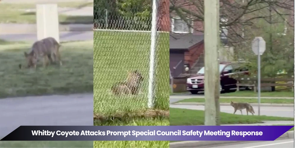 whitby coyote attacks prompt special council safety meeting response