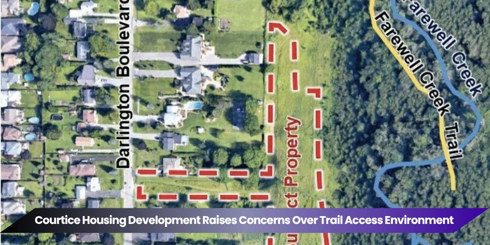 courtice housing development raises concerns over trail access environment