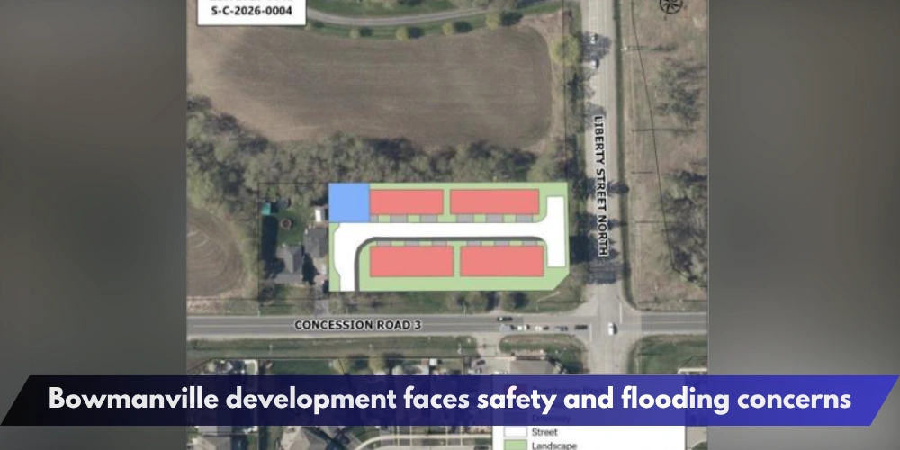 Bowmanville development faces safety and flooding concerns