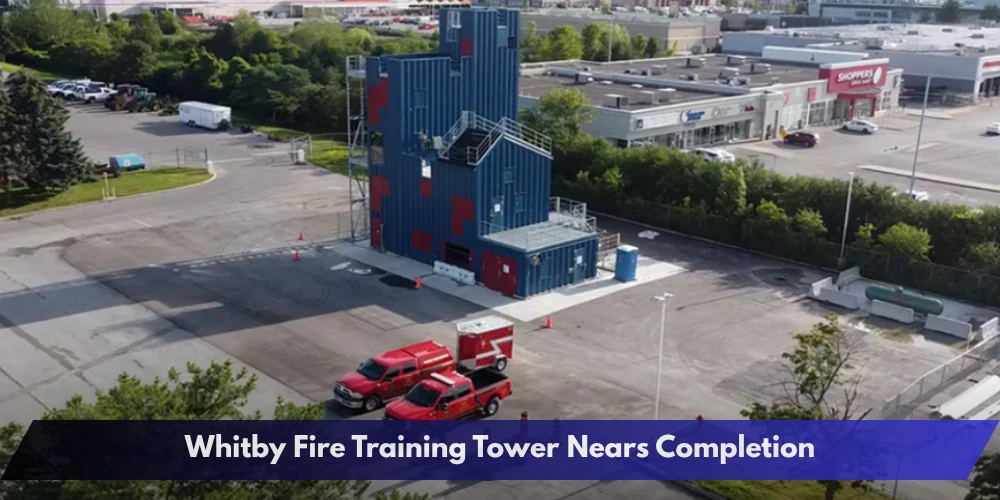 Whitby Fire Training Tower Nears Completion