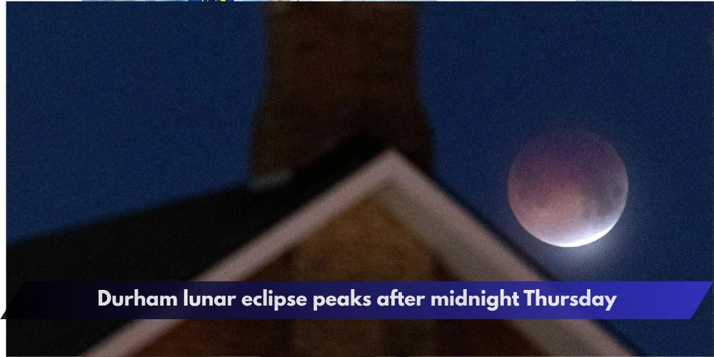 Durham lunar eclipse peaks after midnight Thursday