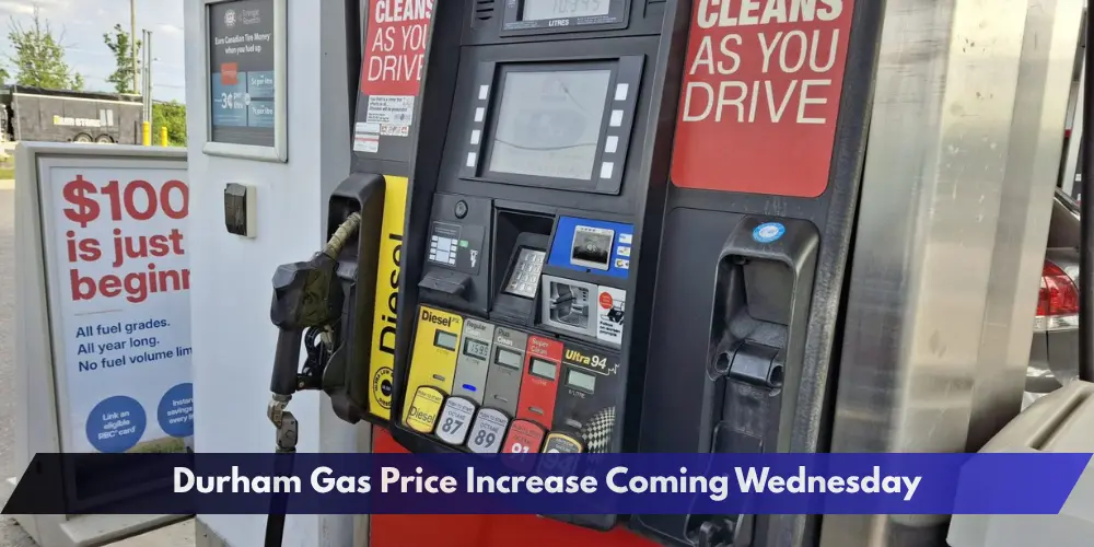 Durham Gas Price Increase Coming Wednesday