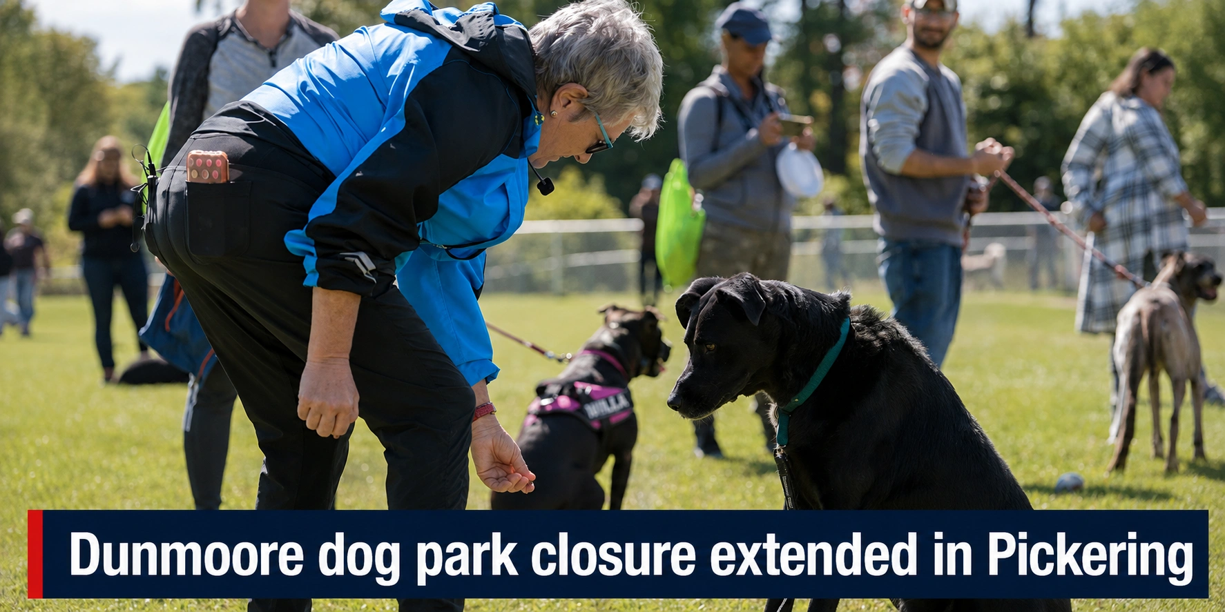 Dunmoore dog park closure extended in Pickering
