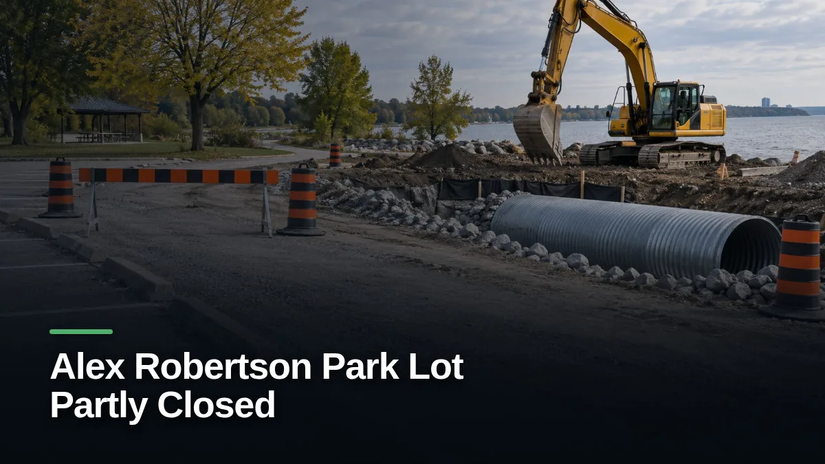 Original editorial featured image for: Alex Robertson Park Lot Partly Closed