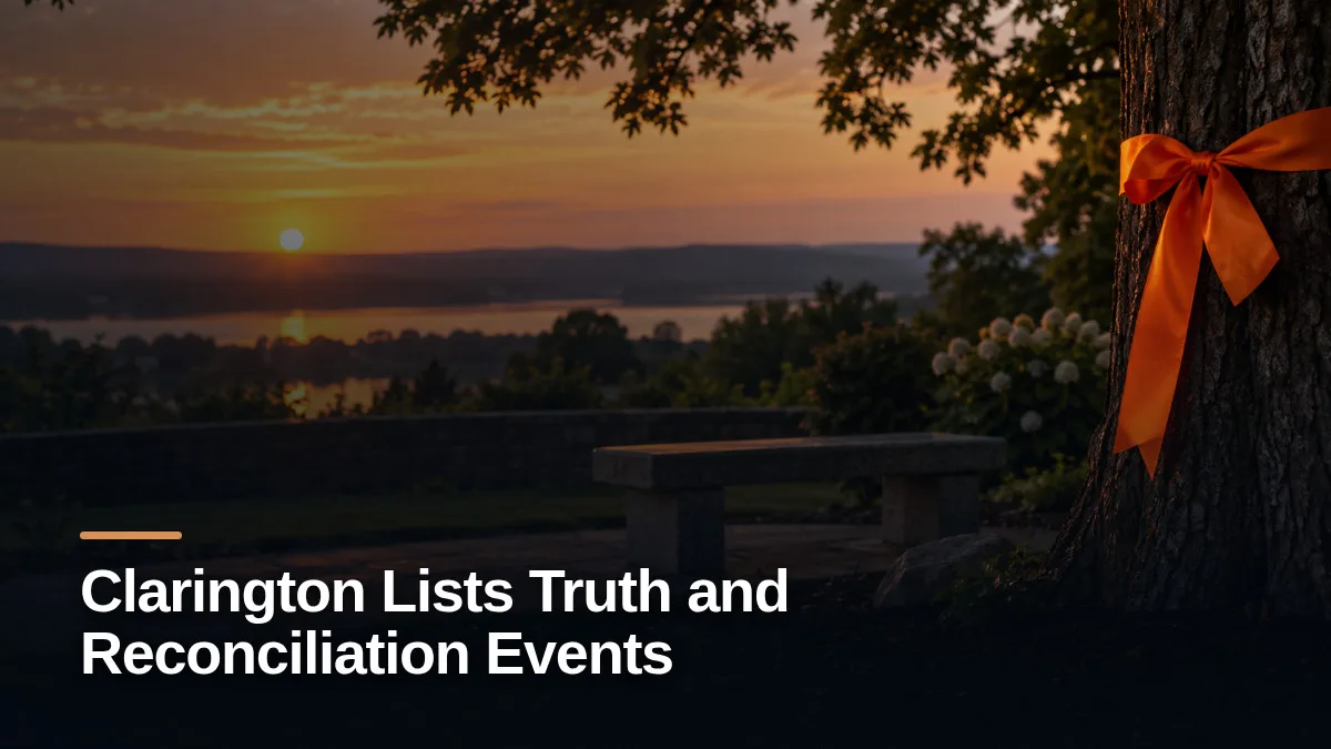 Original editorial featured image for: Clarington Lists Truth and Reconciliation Events