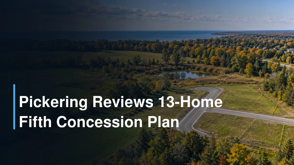 Pickering Reviews 13-Home Fifth Concession Plan