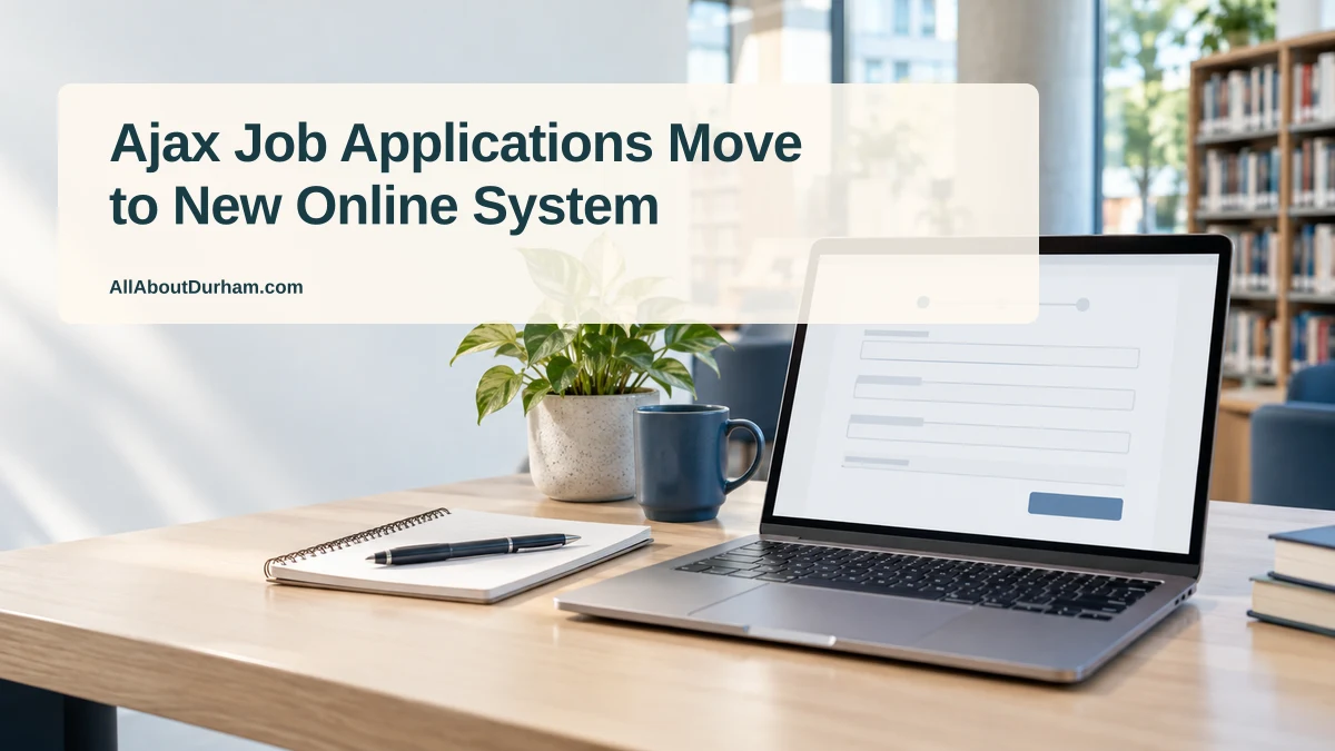 Ajax Job Applications Move to New Online System — AllAboutDurham.com featured image