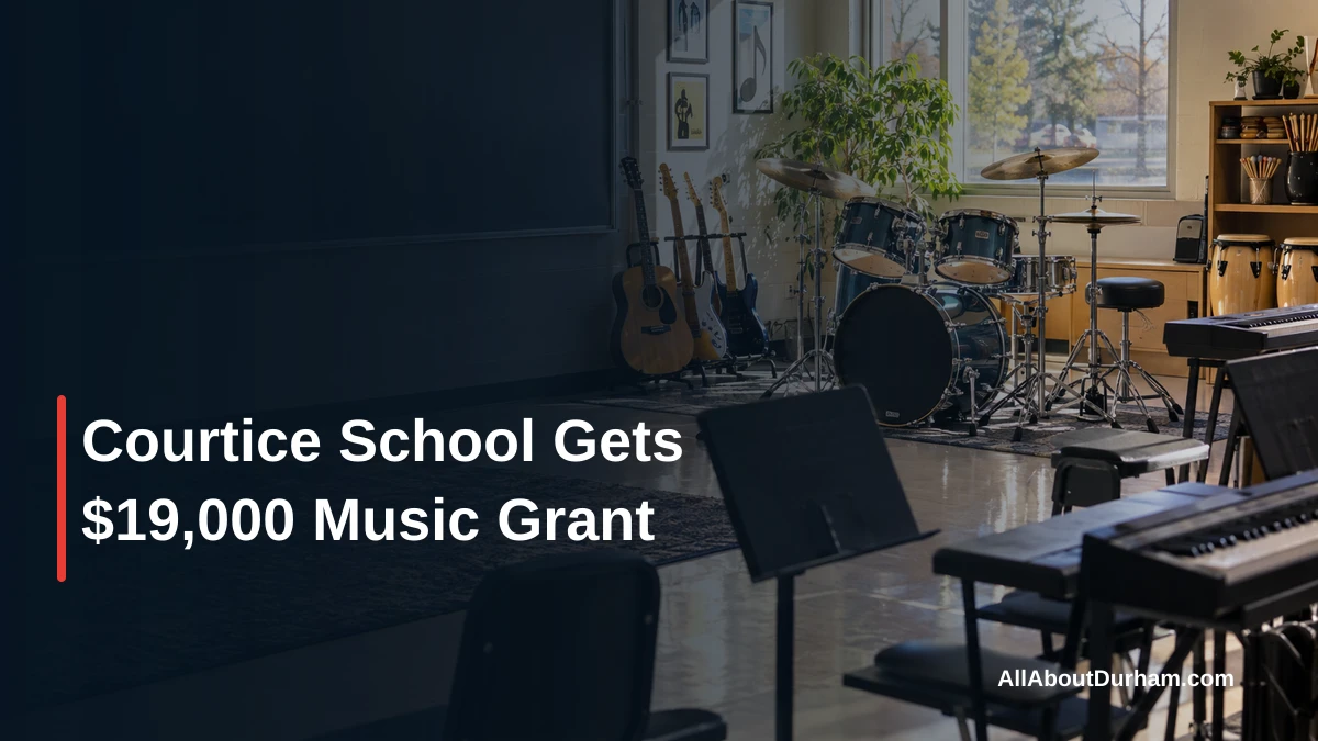 Courtice School Gets $19,000 Music Grant — AllAboutDurham.com featured image
