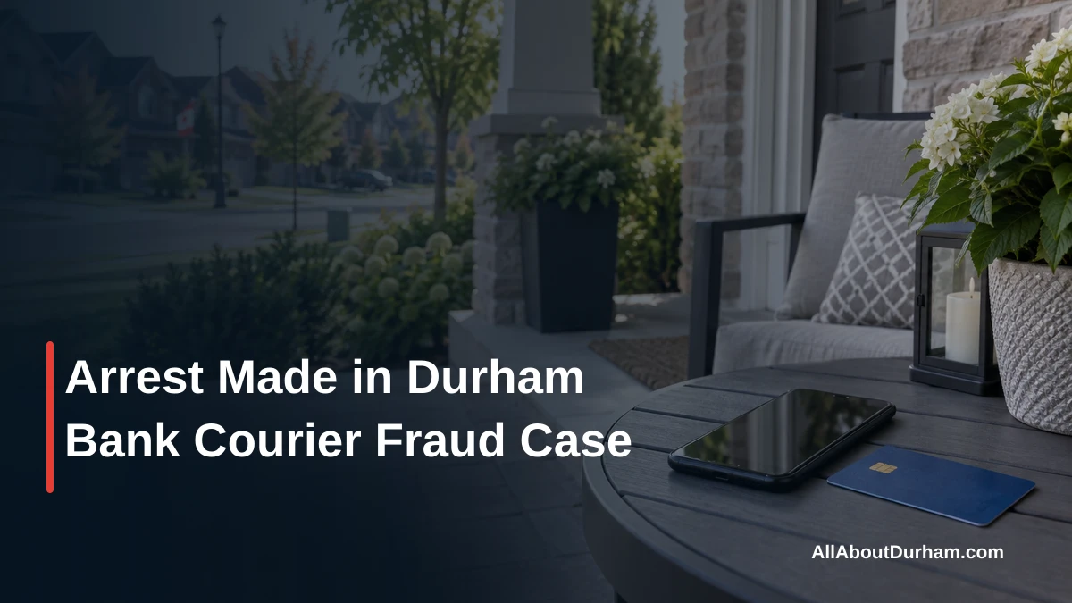 Arrest Made in Durham Bank Courier Fraud Case — AllAboutDurham.com featured image