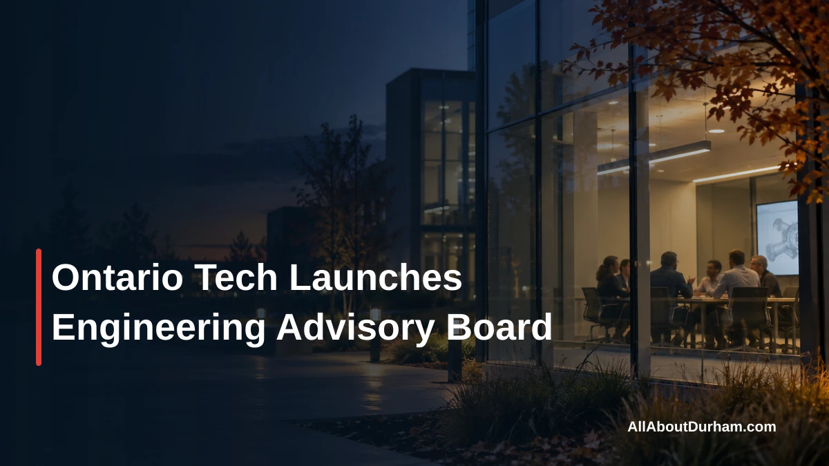 Ontario Tech Launches Engineering Advisory Board — AllAboutDurham.com featured image